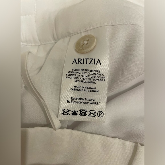 Babaton Ledger Linen Skirt Colour White Size 4 - Picture 7 of 7